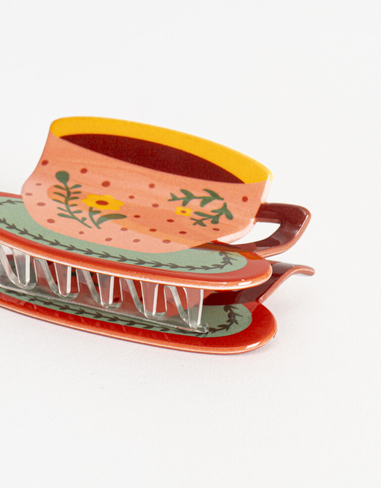 Broche Acrilico Broche Acrílico Taza - Combinacion Multicolor