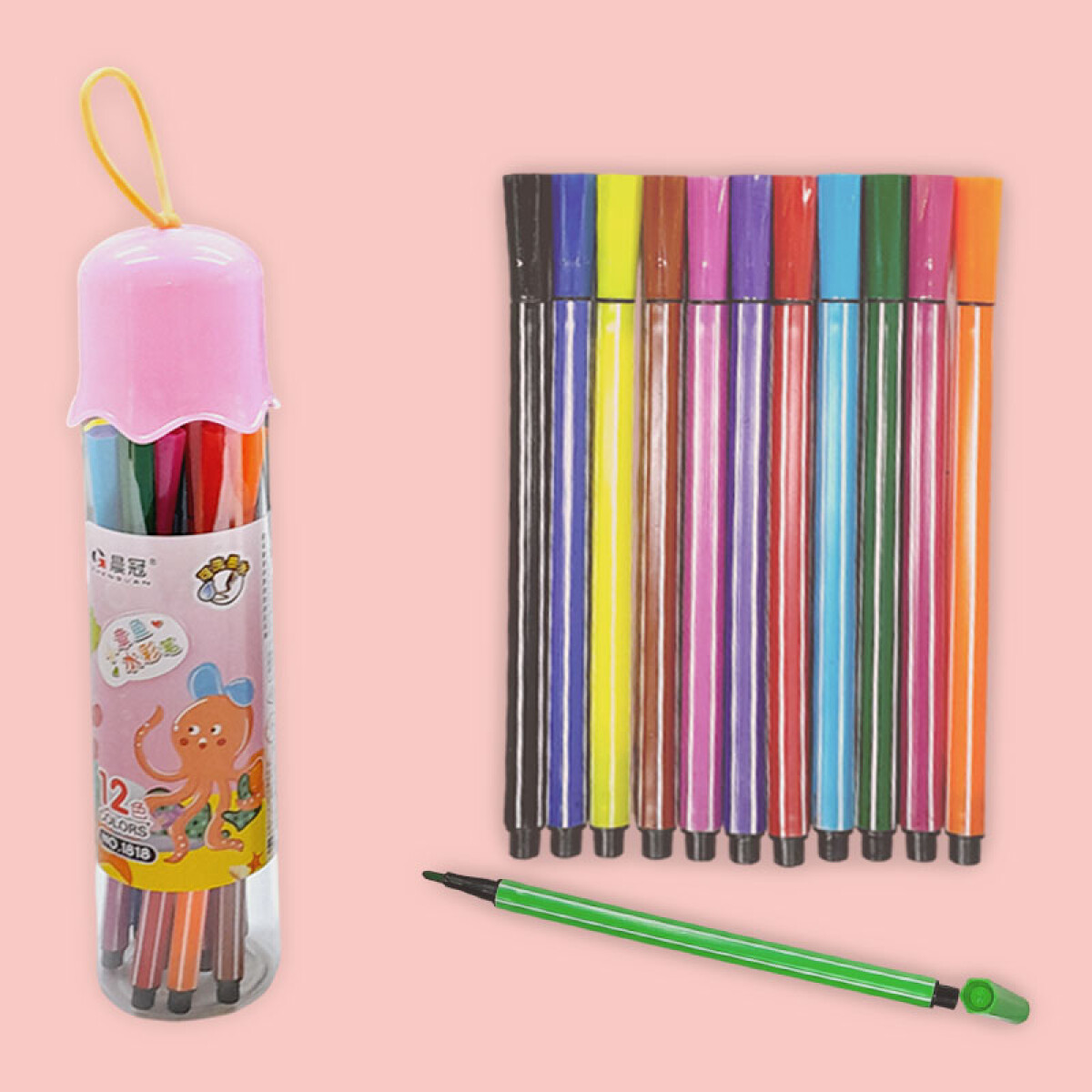 Bolígrafo de colores x12 unidades - Bolígrafo De Colores X12 Unidades 