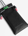 Estuches Anteojos PU Estuche De Anteojos Con Cordón - Negro