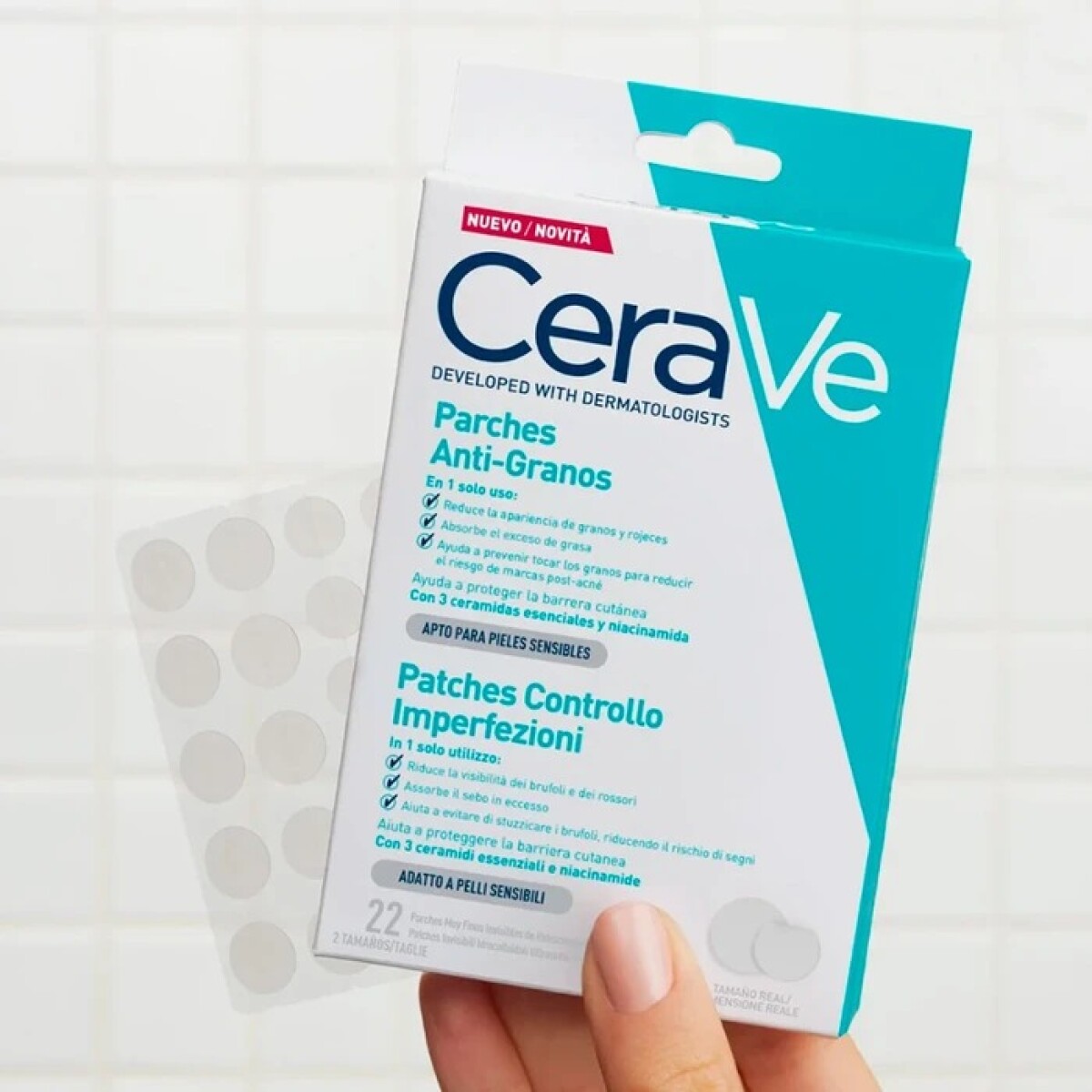 Cerave parches control imperfecciones x22p 