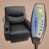 Sillón Masajeador Eléctrico Reclinable Con Control Remoto SILLON MASAJEADOR 1 CUERPO CALOR PL