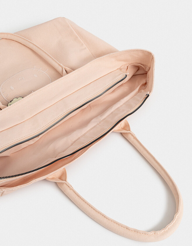 Shopper Shopper "hello Kitty" - Rosa Claro