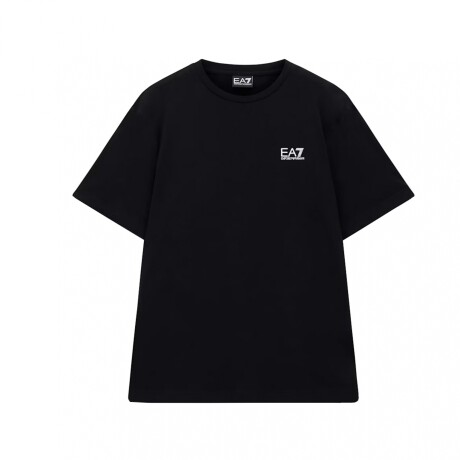 Remera EA7 Emorio Armani Logo Series Cotton Black White
