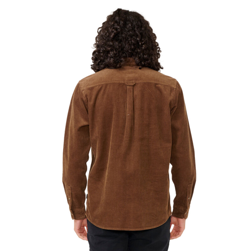 Camisa Rip Curl Classic Surf Cord - Marrón Camisa Rip Curl Classic Surf Cord - Marrón