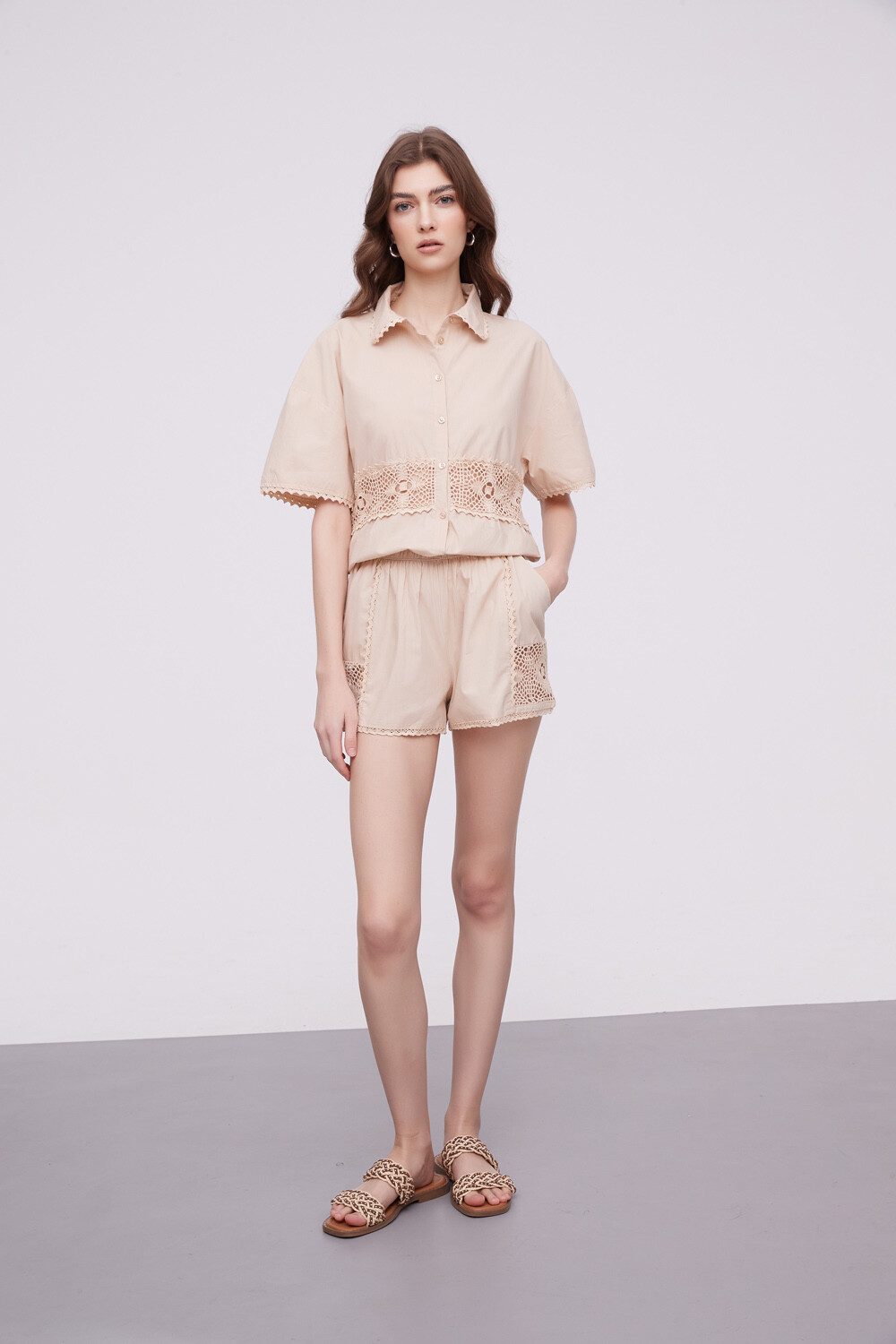 Short Klarissa Beige