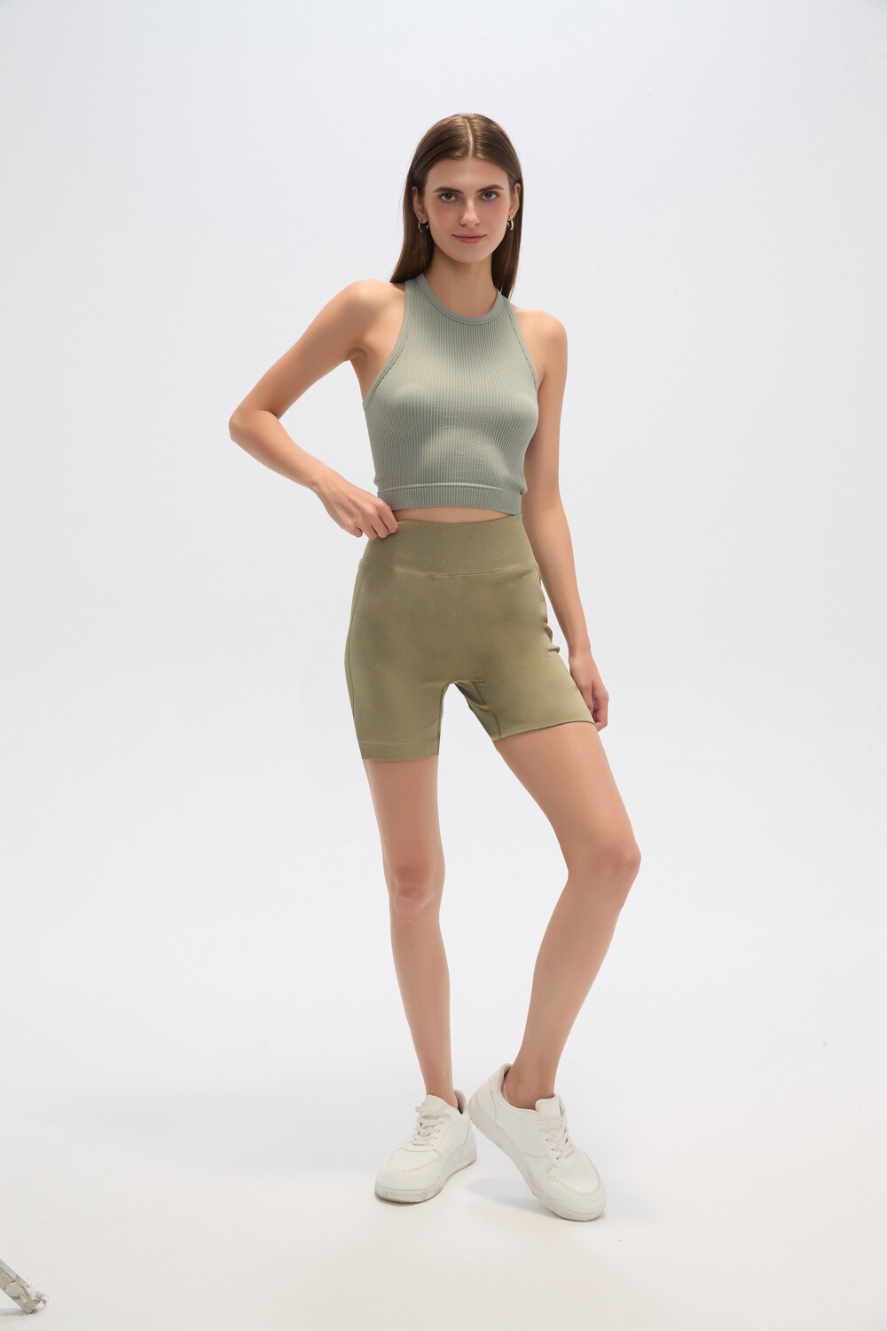 Short Jabalin Verde Oliva Claro
