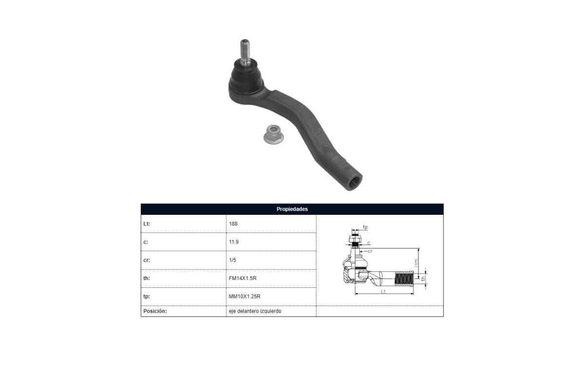 Puntero Renault Captur/Clio 12-25 Izq Puntero Renault Captur/Clio 12-25 Izq
