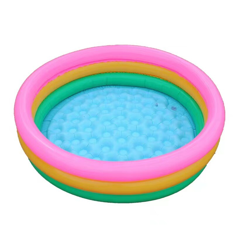 Piscina para niños 3 anillos Piscina Redonda 3 Anillos 61*22 Cms