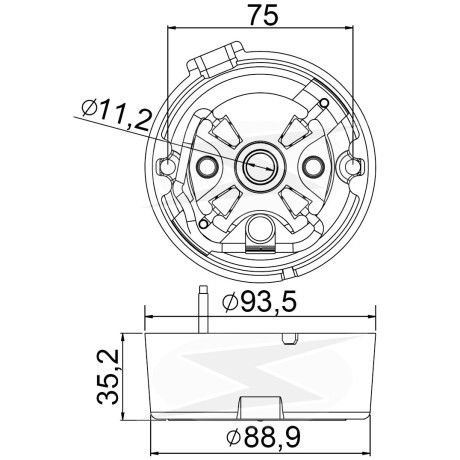 PORTA CARBONES FORD ESCORT VW 1.6 PRESTOLITE INDIEL=40SA UNIFAP PORTA CARBONES FORD ESCORT VW 1.6 PRESTOLITE INDIEL=40SA UNIFAP