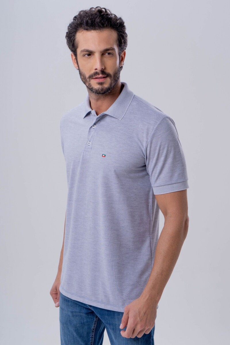 POLO GRIS CLARO EZM 