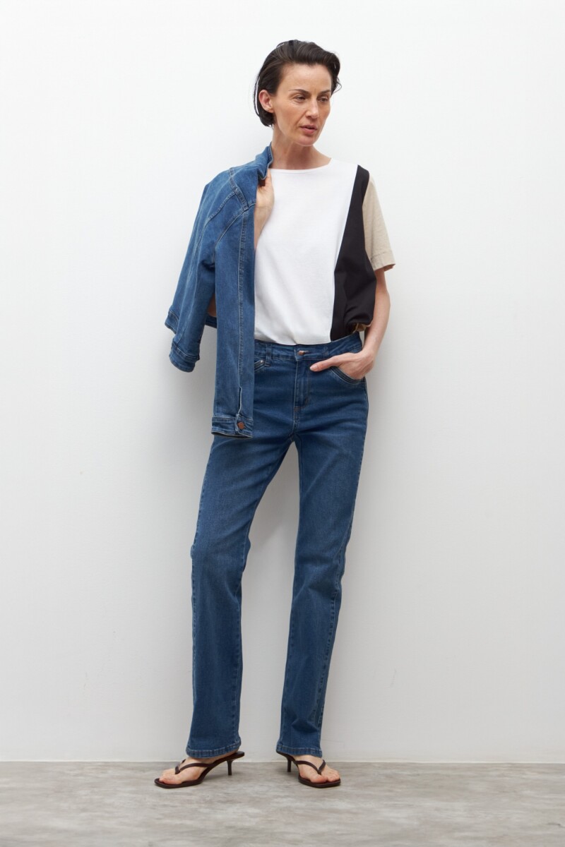 Jean recto Julieta - jean medio 