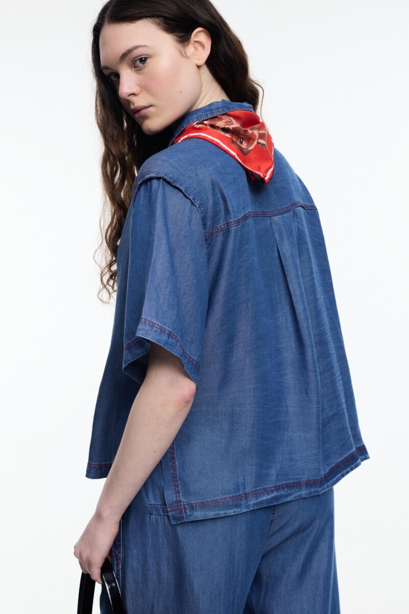 CAMISA MC LYOCELL Jean