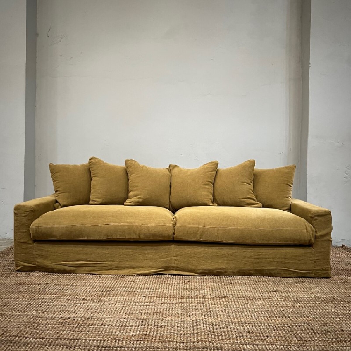 Sillón Ossira Camel Dorado 