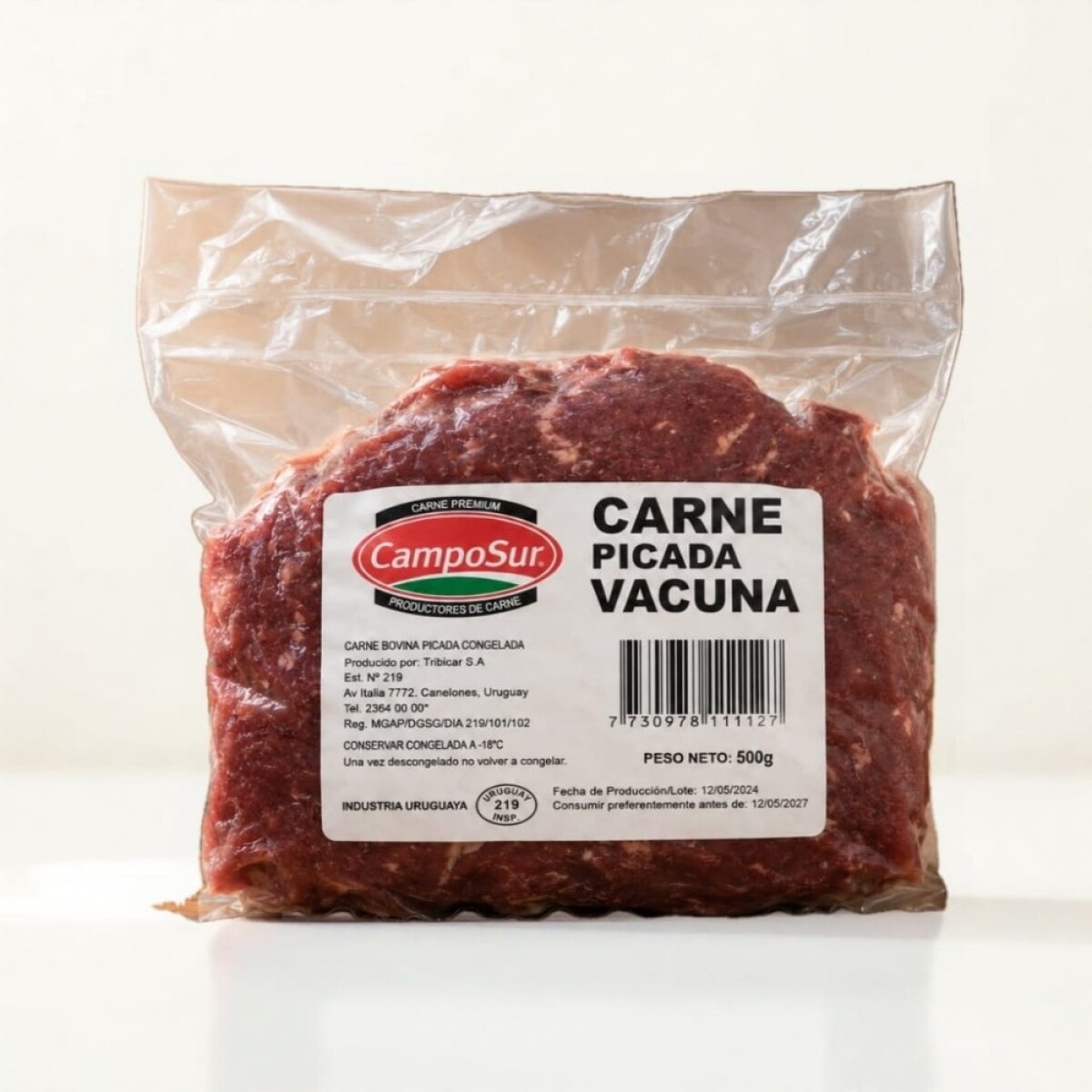 Picada Vacuna 500gr Camposur 
