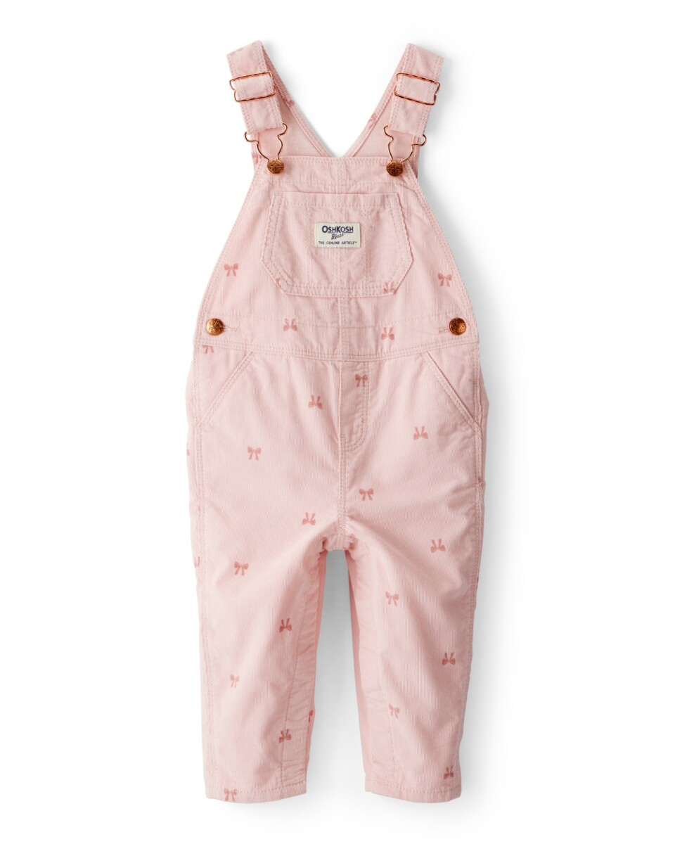 Enterito de pana, diseño moñas 