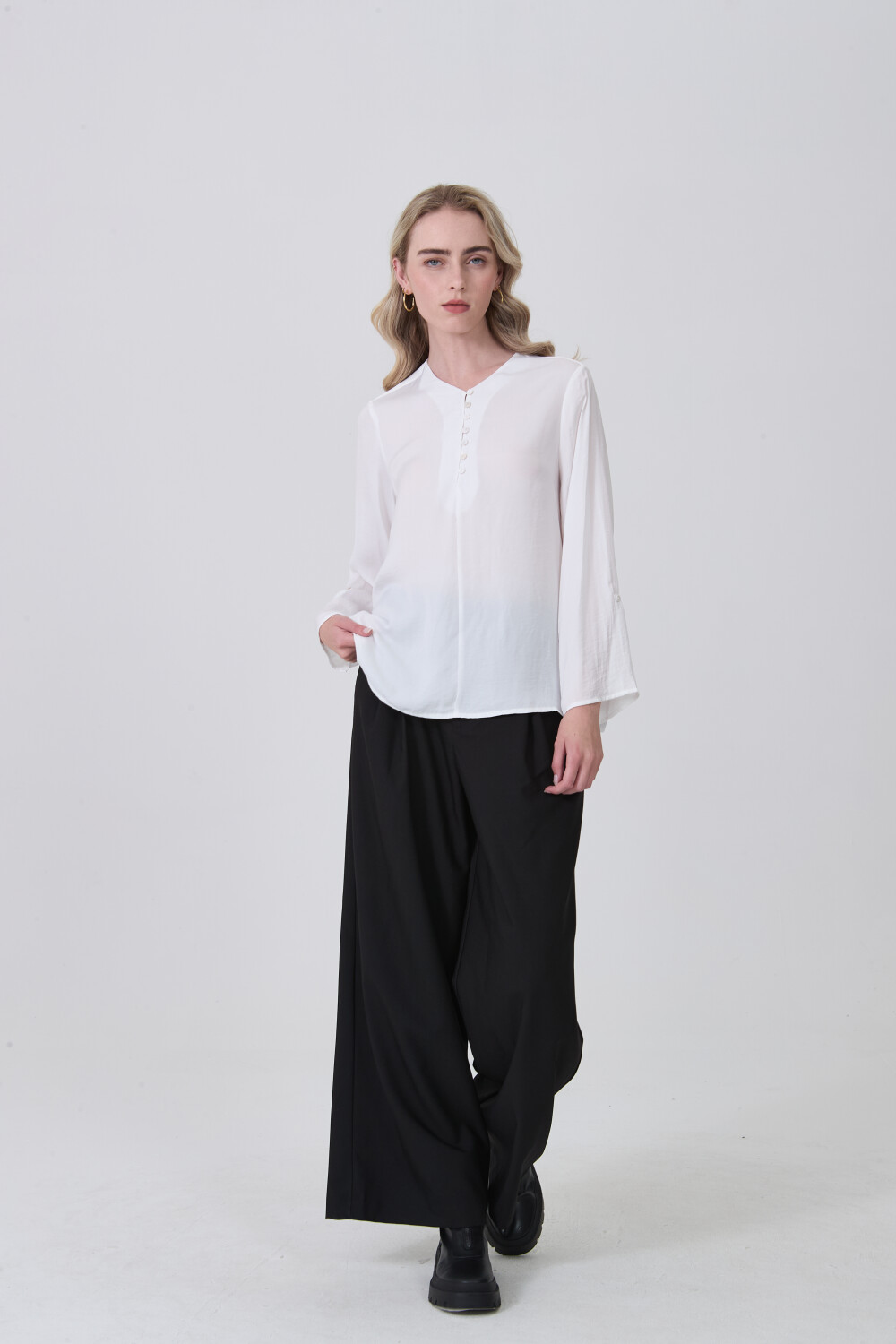 Blusa Zoyan Blanco