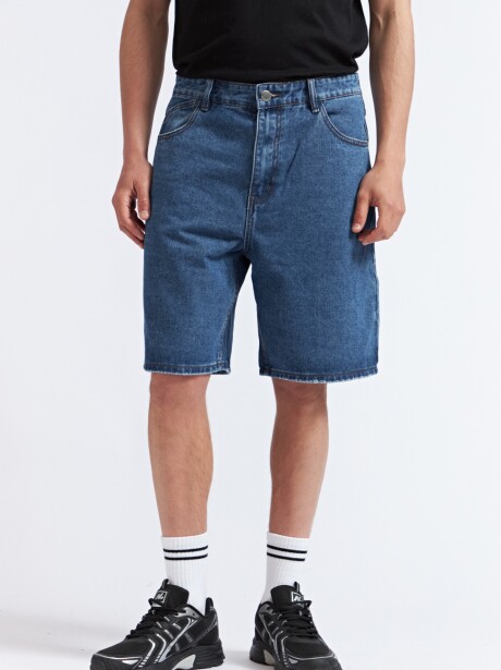 SHORT MARE AZUL