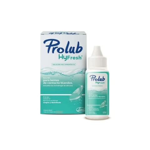 Prolub solución para lentes de contacto blandos HyFresh 100 ml