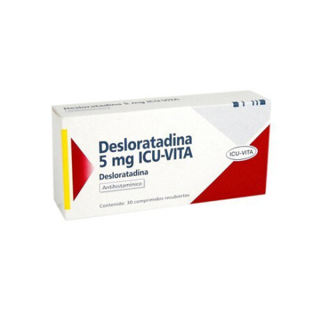 Desloratadina ICU 5mg 30 Comprimidos Desloratadina ICU 5mg 30 Comprimidos
