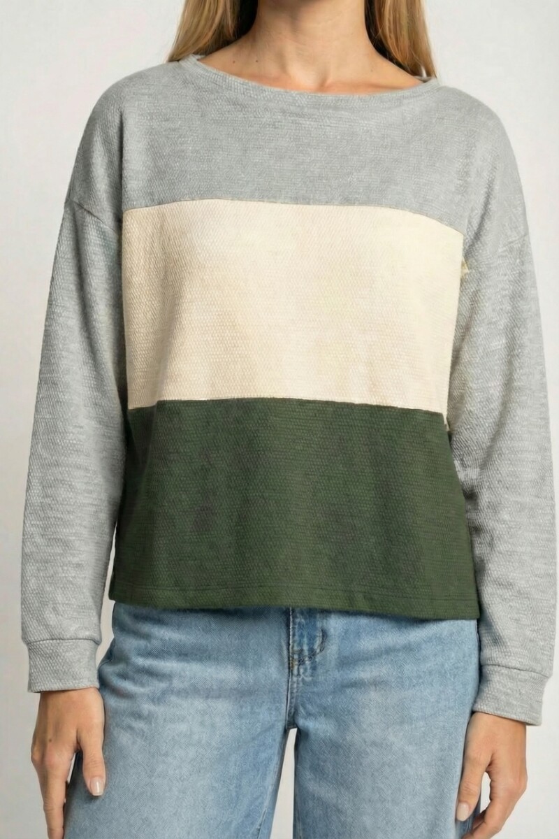 Sweater Gris Melange
