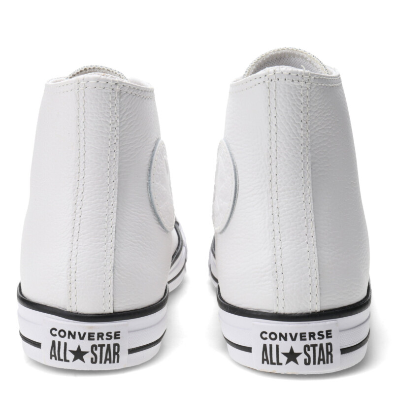 Championes Unisex Converse Chuck Taylor All Star HI Blanco - Negro