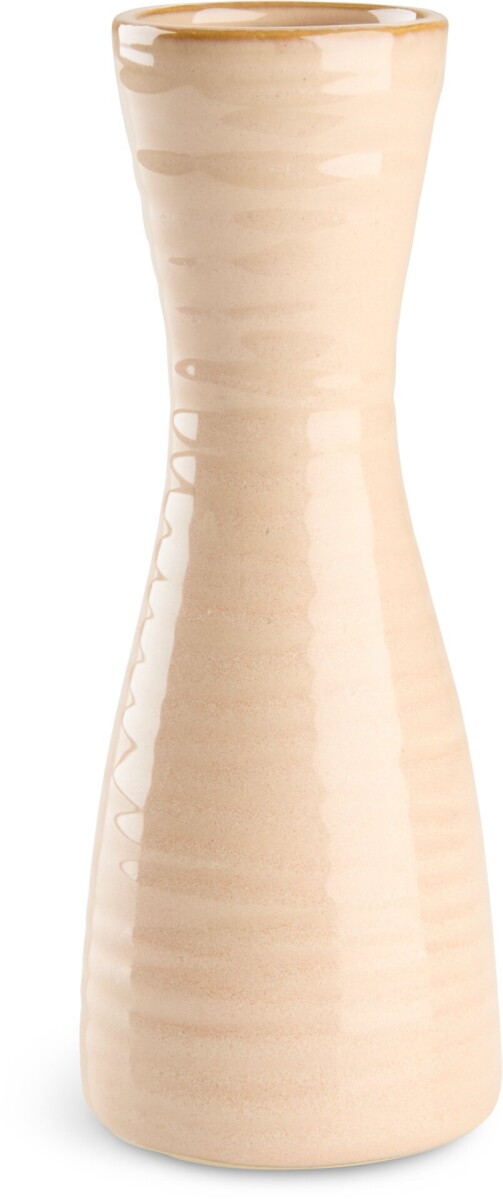 Jarrón FREILIF Ø6xA16cm beige 