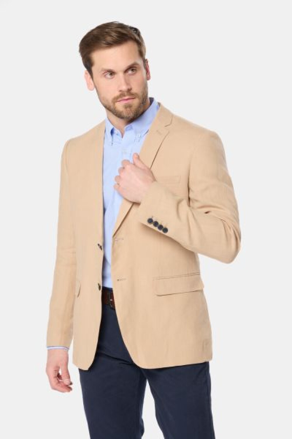 SACO DE LINO Beige