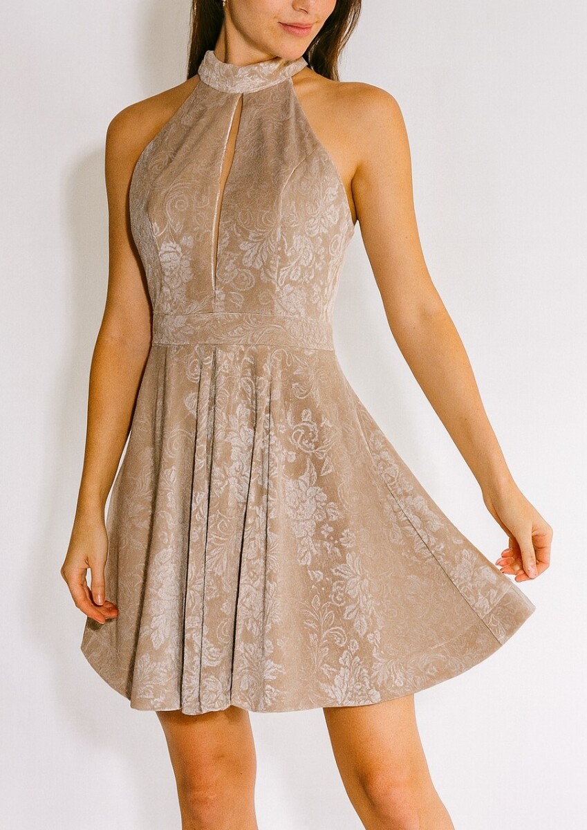Vestido Lina - Beige 