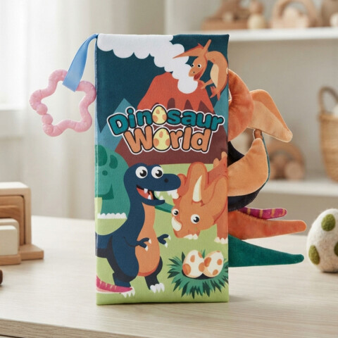 Libro Interactivo Con Formas Dinosaurios U