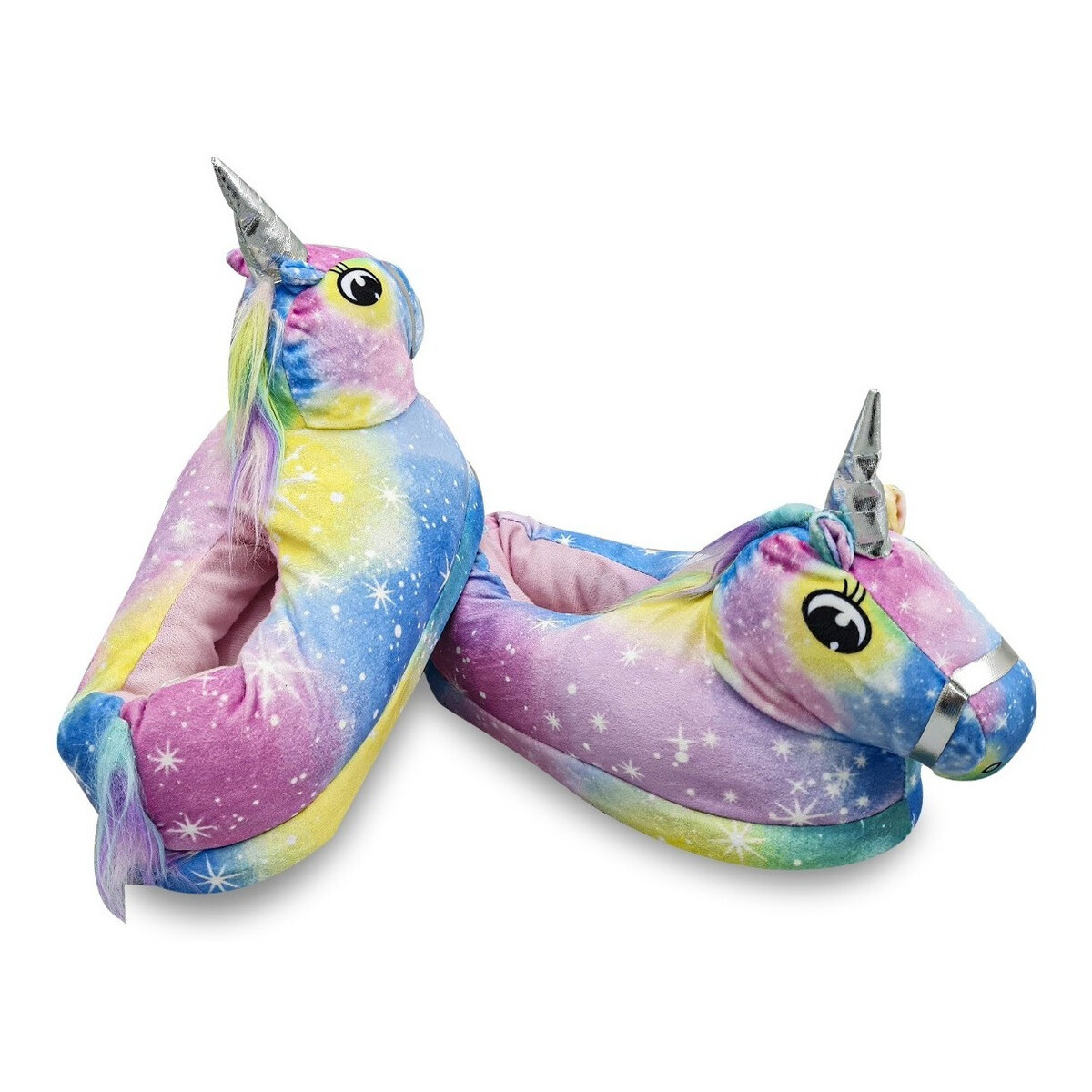 Pantuflas Unicornio Calentitos Talles Adulto Y Niños - Variante Amarillo Unicornio 