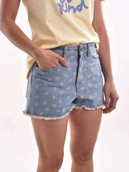 SHORT TIRO ALTO ESTAMPADO 1