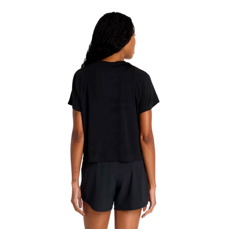 Remera de Mujer New Balance Shirt Infinity Negro