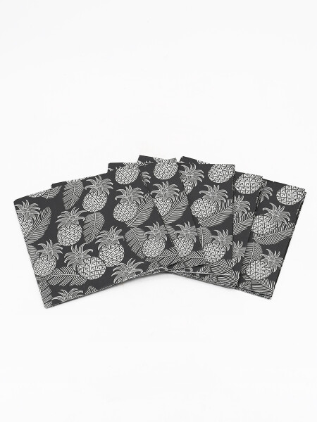 SERVILLETAS PAPEL X 20 NEGRO