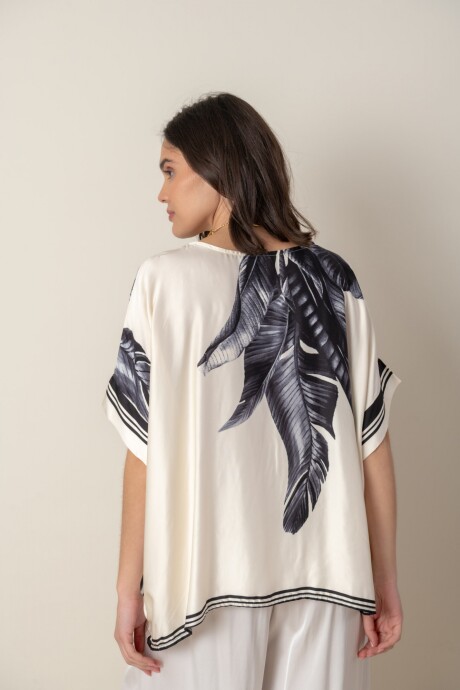 BLUSA PALMA Negro