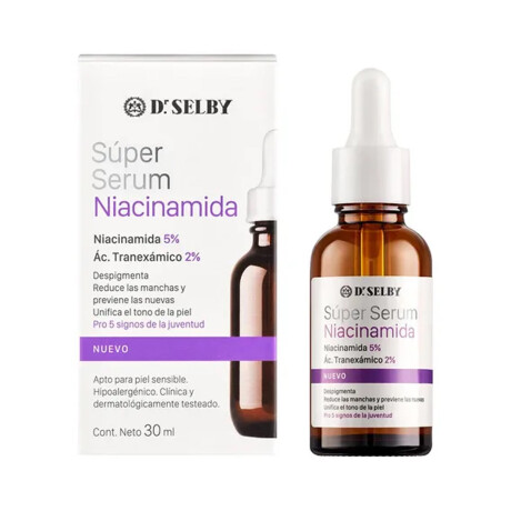 Súper Serum Niacinamida Dr. Selby Día/noche Súper Serum Niacinamida Dr. Selby Día/noche