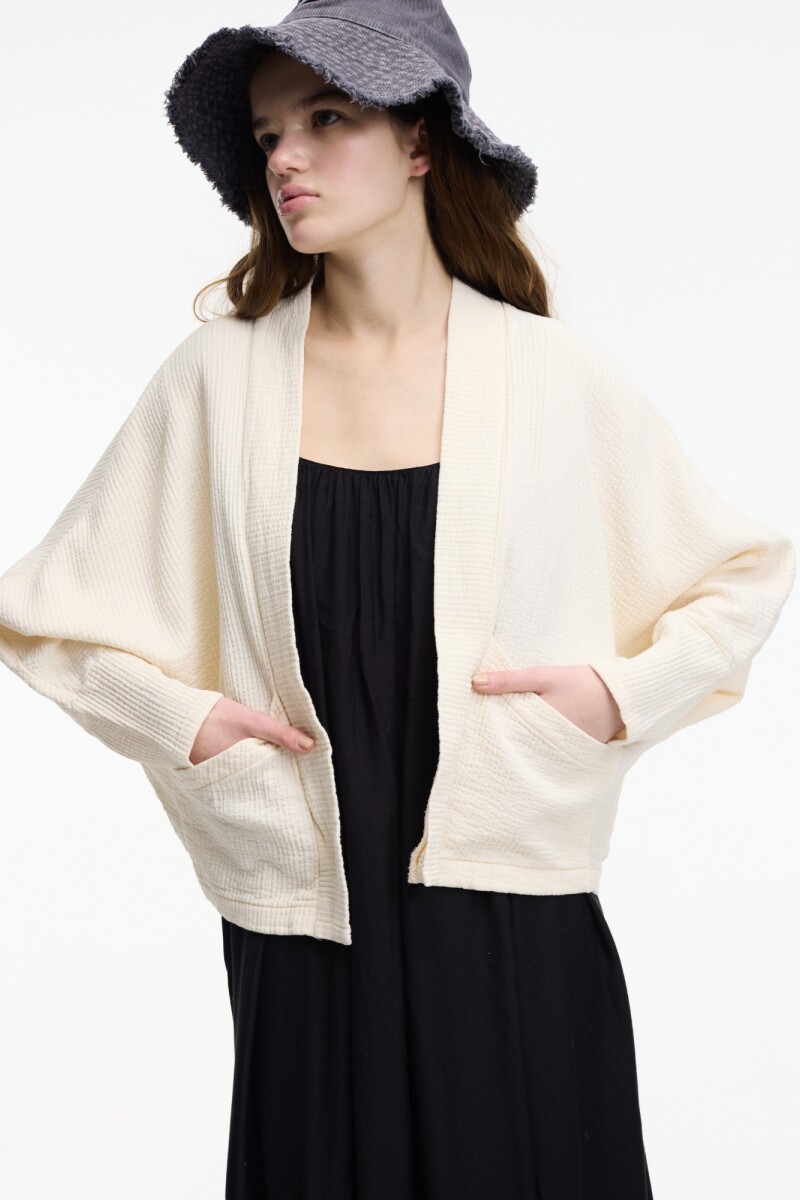 CARDIGAN STITCH Natural