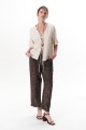 PANTALON MELANIE MARRON