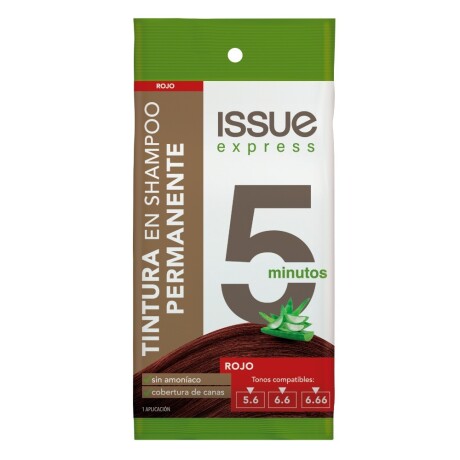 Issue express tintura en shampoo Rojo