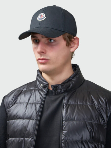 Moncler - Baseball Cap Negro