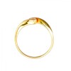 Anillo Cruzado-Oro 18k-Piedra Zirconia-AN9517 conpiedra