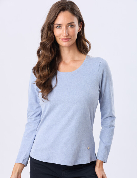 REMERA BÁSICA DE ALGODÓN Pistacho