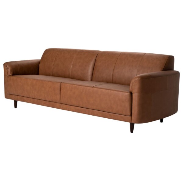 SOFA 4 CUERPOS - 100% CUERO - MODELO MARBELLA - COLOR MARRON CLARO SOFA 4 CUERPOS - 100% CUERO - MODELO MARBELLA - COLOR MARRON CLARO