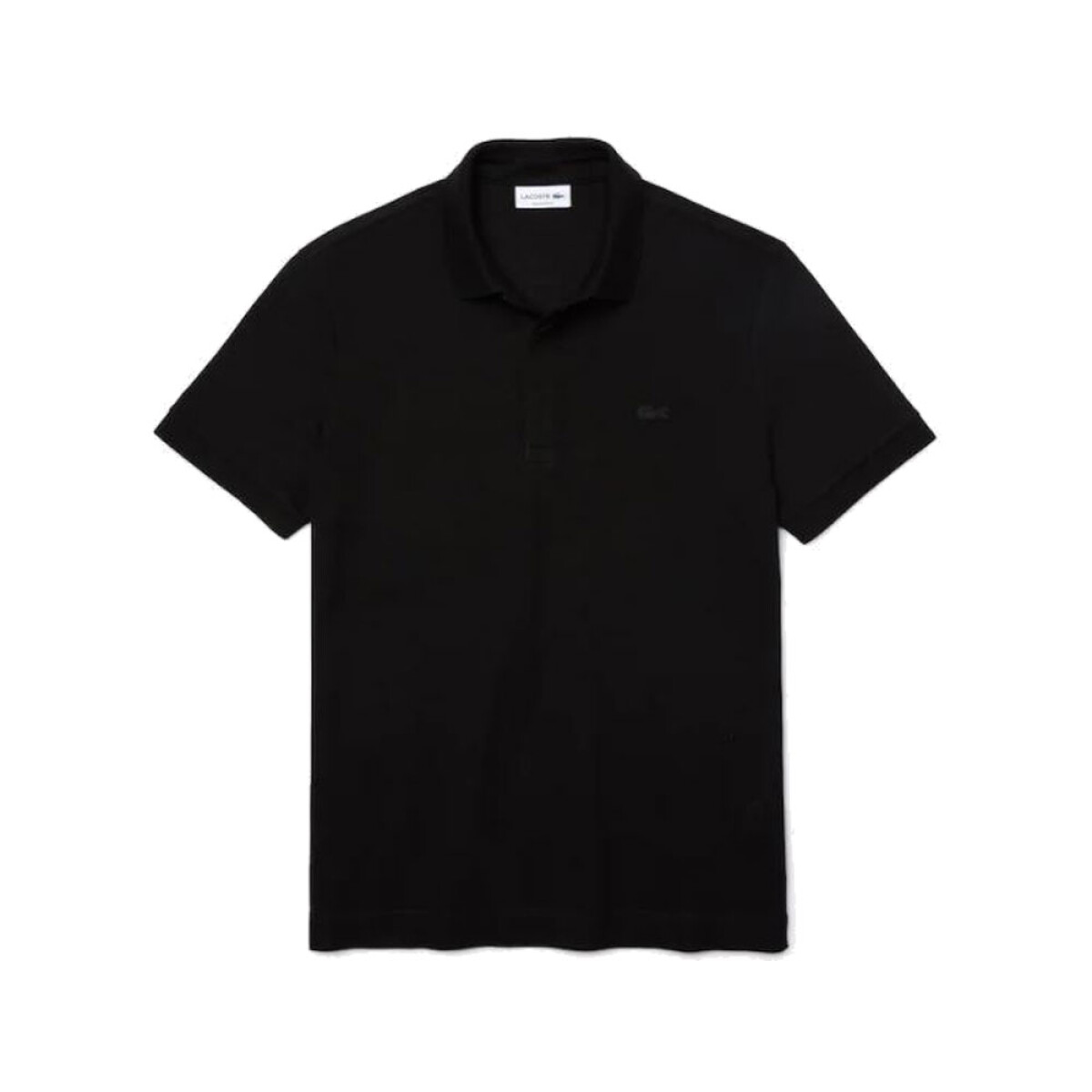 REMERA LACOSTE PARIS REGULAR FIT - Black 