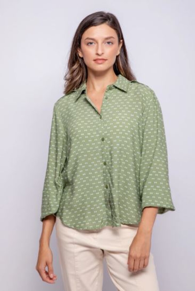 CAMISA DANIEL CASSIN LUANDA - VERDE 