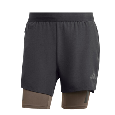 Short de Hombre Adidas Power Workout Negro - Marrón