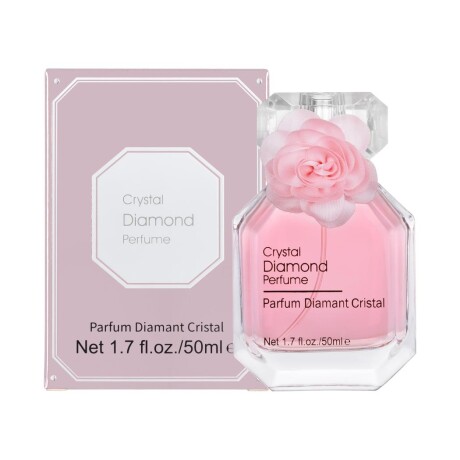 Perfume crystal diamond rosa