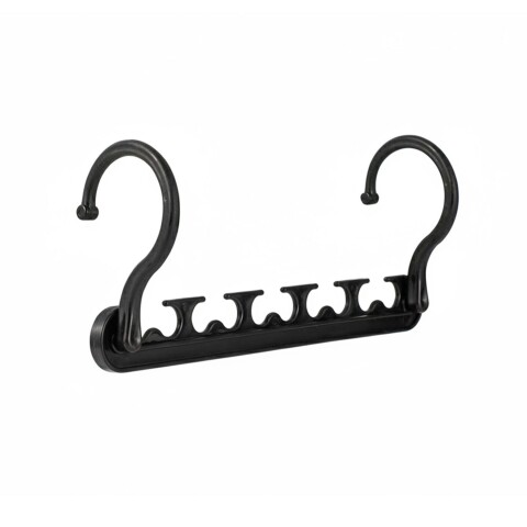 Organizador Perchas Plegable Horizontal Vertical 5 en 1 X4 Color Negro