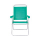 Set X 2 Sillas Altas Boreal 4 Posciones Aluminio VERDE