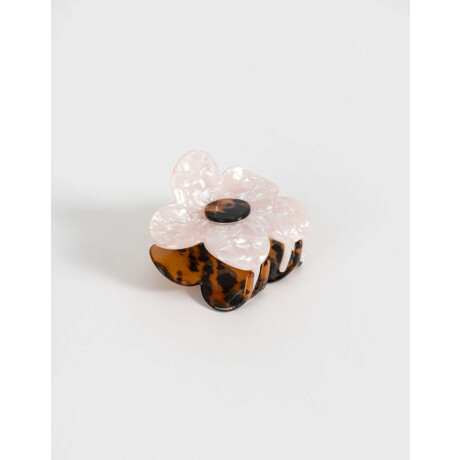 Broche Carey Perlado Combinacion Bicolor