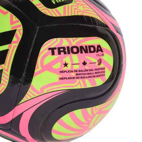 Balón World Cup 26 Trionda Club Unisex Negro